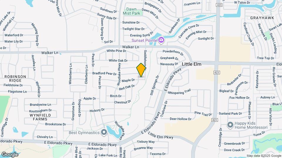 2600 Redcedar Dr Map and Location Details