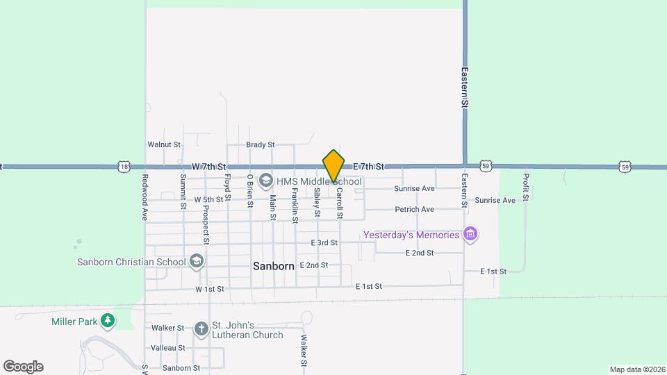 505 Carroll St Map and Location Details