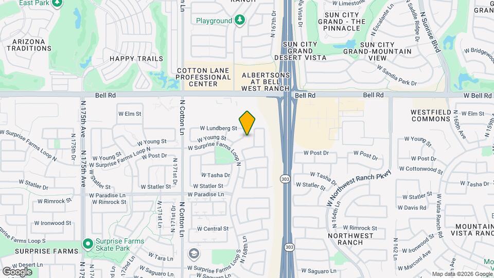 16653 N 169th Ave Map and Location Details