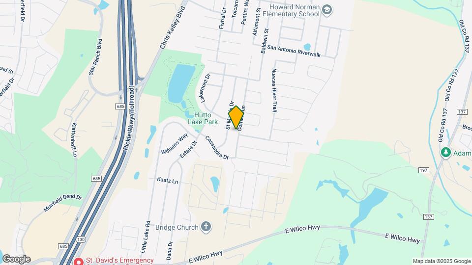 810 Comal Run Map and Location Details