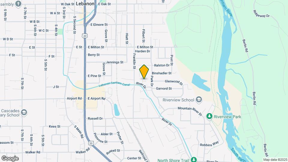 1909 River Dr Map and Location Details