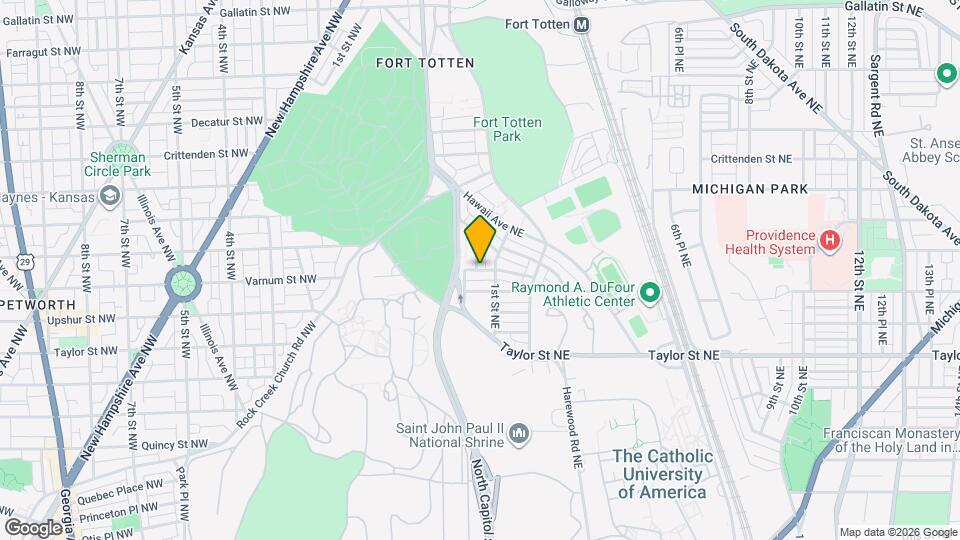 4405 1st Pl NE Map and Location Details