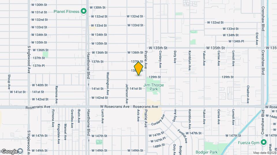4049 W 139th St Map and Location Details