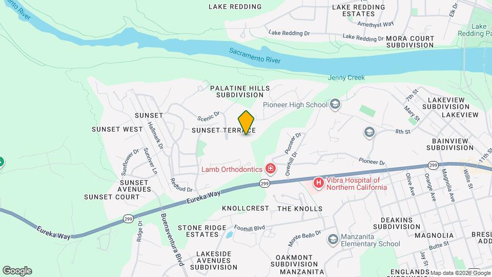 3350 Mountain Oak Dr Map and Location Details