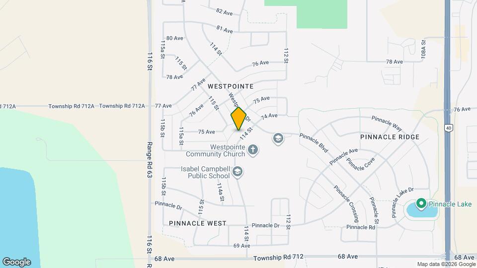 7418 B 114 St Map and Location Details