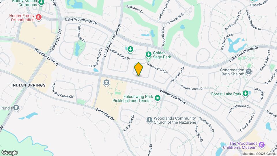 111 S Village Knoll Cir Map and Location Details