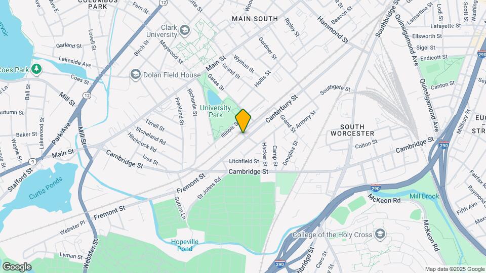 180 Canterbury St Map and Location Details