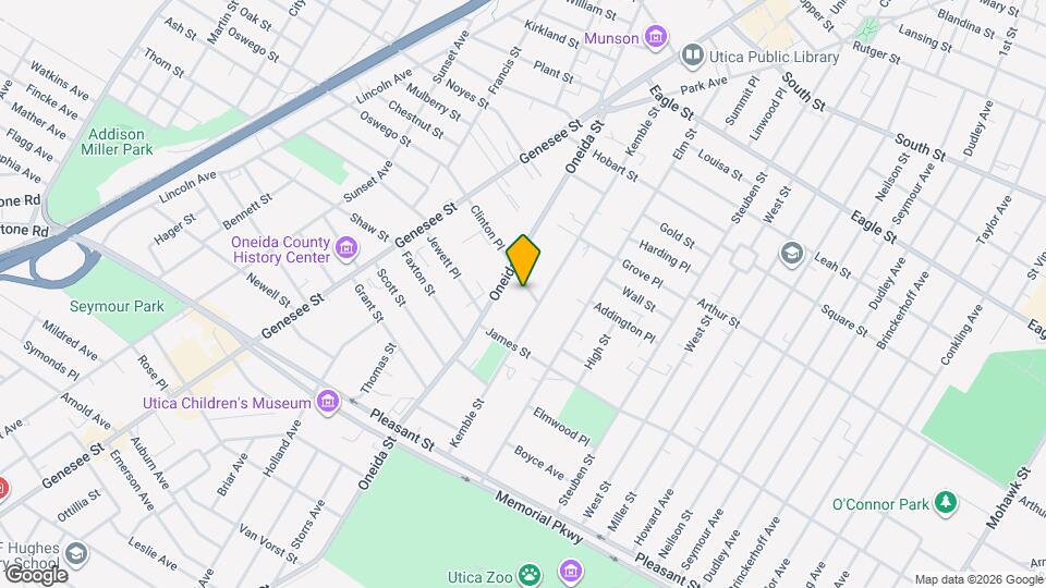 110 Clinton Pl Map and Location Details