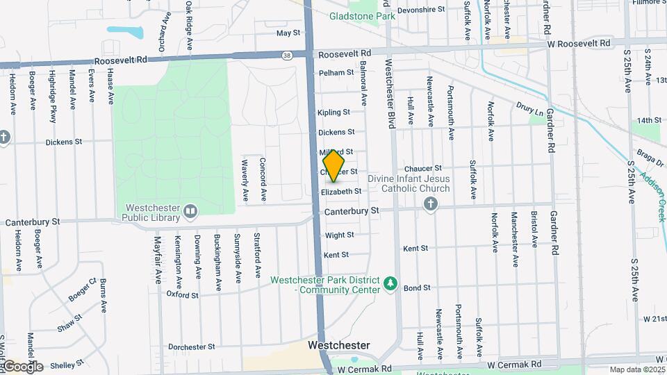 10332 Elizabeth St, Unit Bsmt Map and Location Details