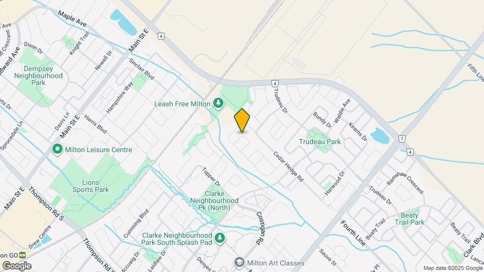 1509 Rothbury Cres Map and Location Details