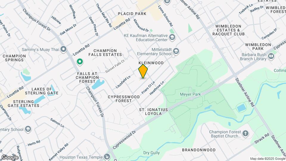 7818 Kleingreen Ln Map and Location Details