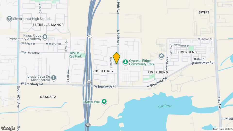 5906 W Southgate Ct Mapa y Detalles de la Ubicación