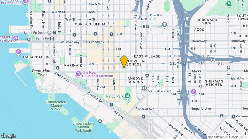 742 Market St Map and Location Details