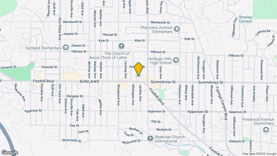 10516 Jardine Ave, Unit 10516 1-2 Map and Location Details