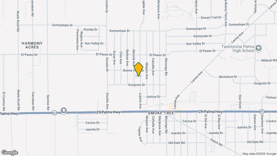 6256 Lupine Ave Map and Location Details