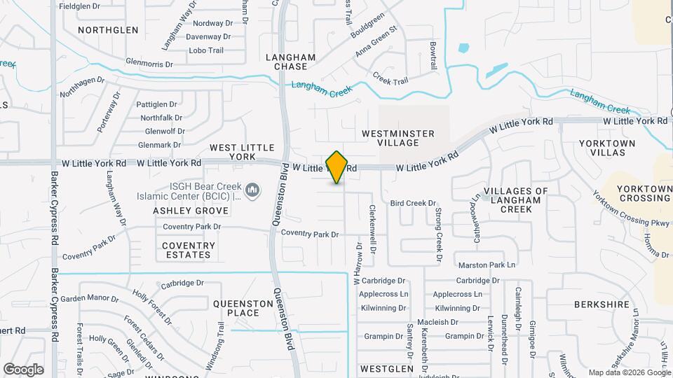17110 Westminster Village Ct Map and Location Details