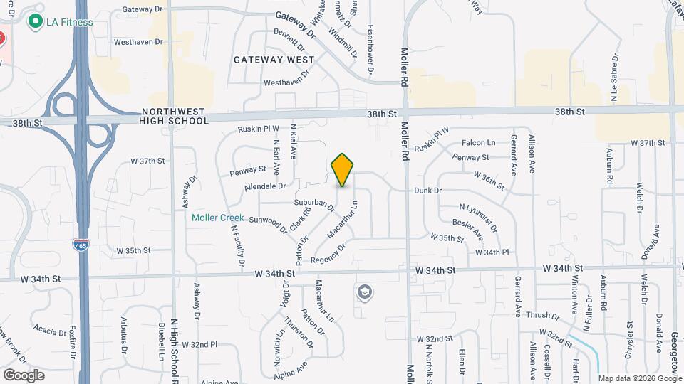 3573 Patton Dr Map and Location Details