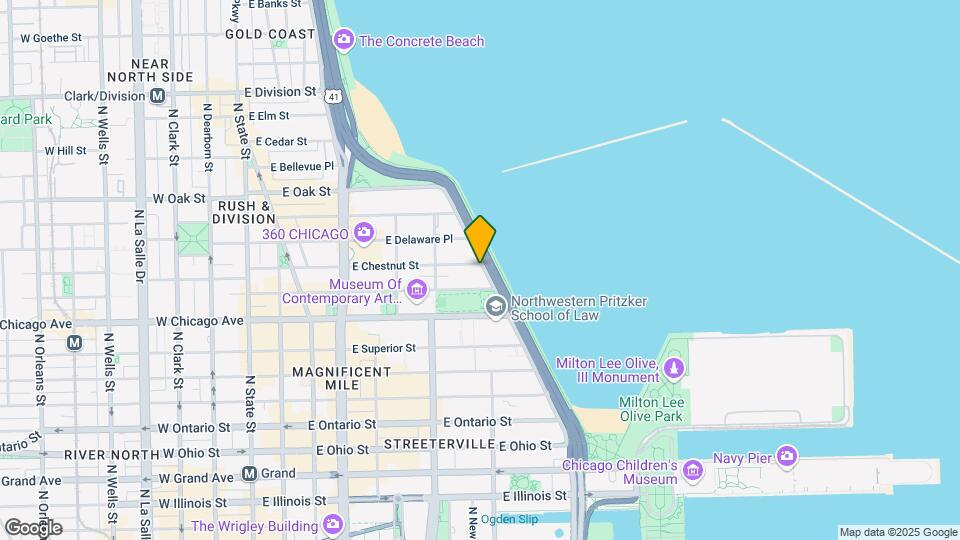 850 Lake Shore Drive Map and Location Details