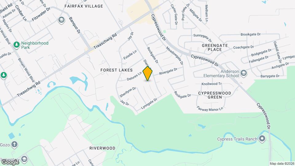22221 Moss Falls Ln Map and Location Details