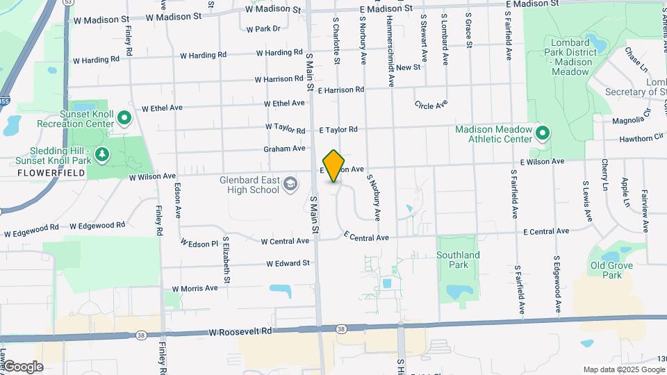 1016 S Charlotte St Map and Location Details