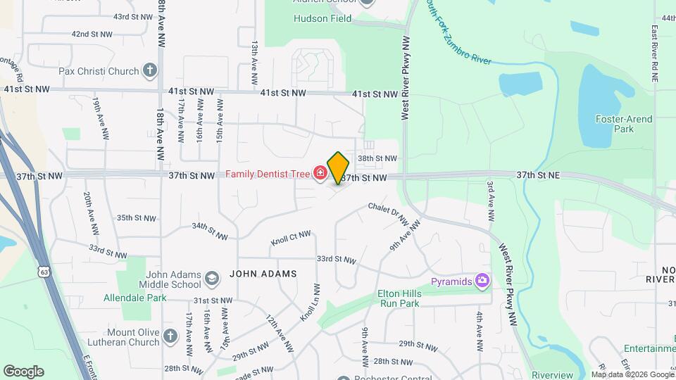 3613 10th Ln NW Mapa y Detalles de la Ubicación