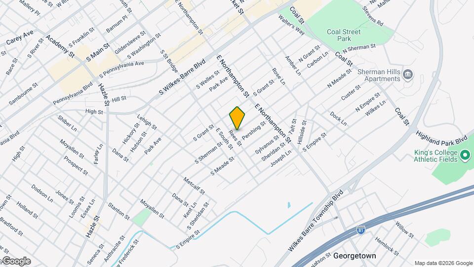 178 S Sherman St Map and Location Details