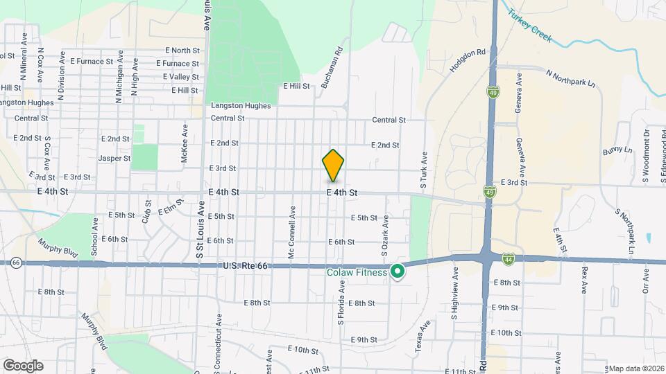 327 S Brownell Ave Map and Location Details