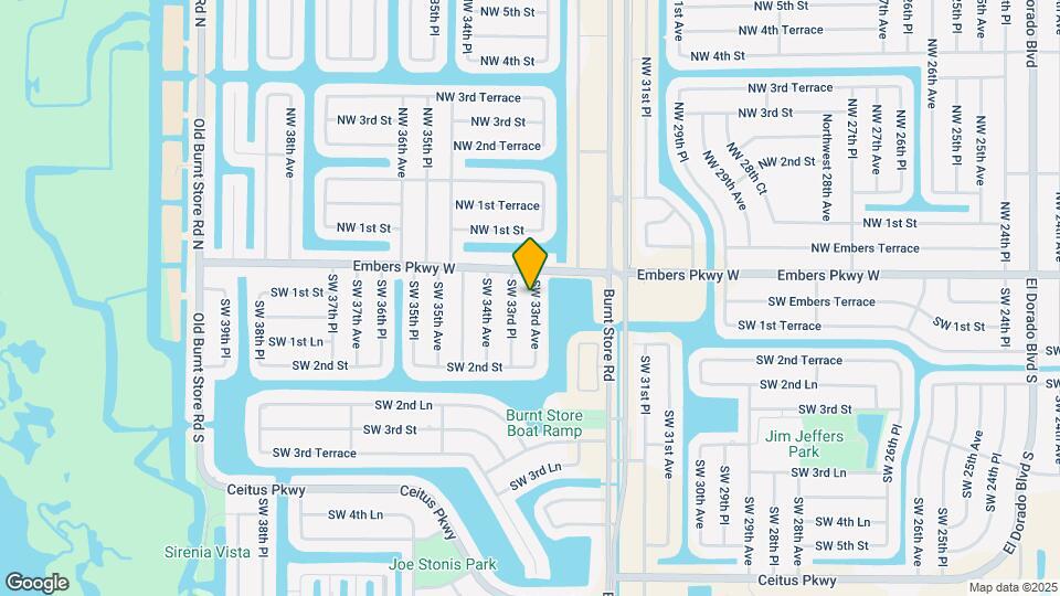 14 SW 33rd Ave Map and Location Details