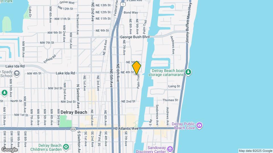 334 Palm Trail Map and Location Details