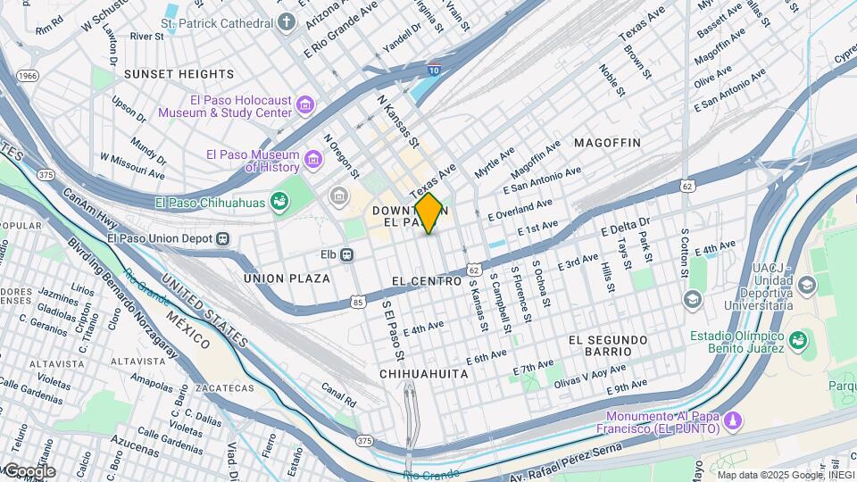 312 E Overland Ave Map and Location Details