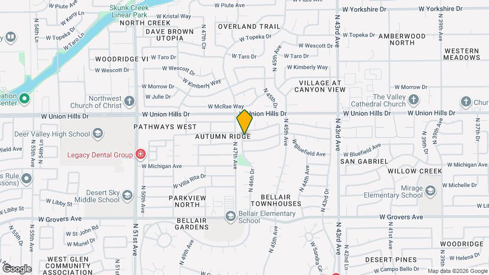 4634 W Wagoner Rd Map and Location Details