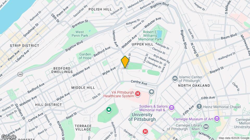 3024 Vancroft St Map and Location Details