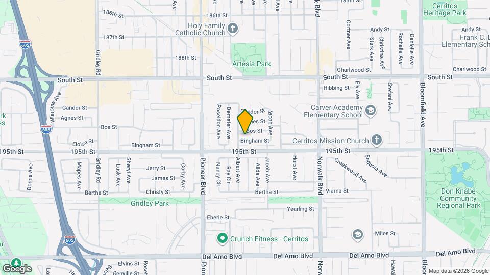 11915 Bingham St Map and Location Details