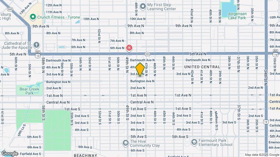 4751 Burlington Ave N Map and Location Details