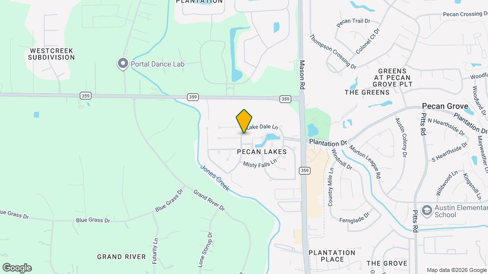 2010 Hanover Springs Ln Map and Location Details