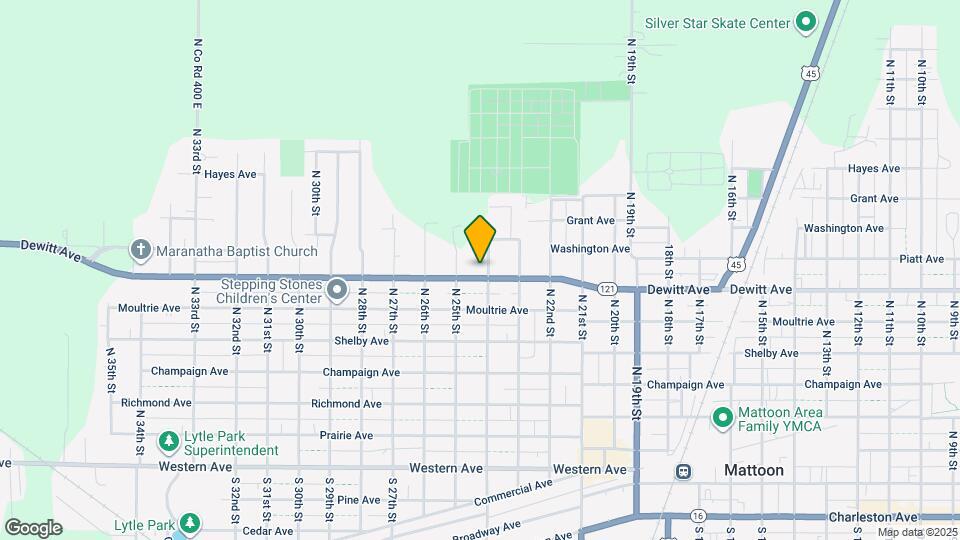 2400 Dewitt Ave Map and Location Details