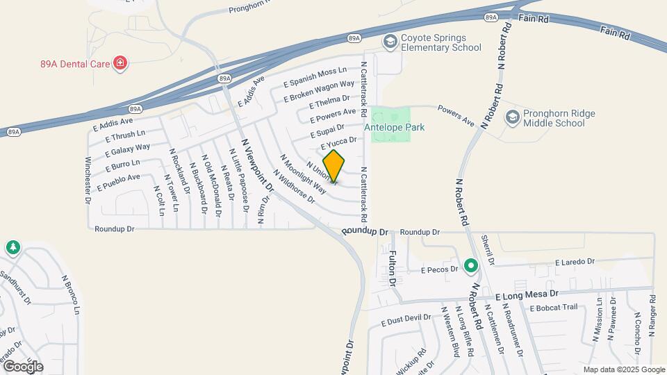 6188 N Union Dr Map and Location Details