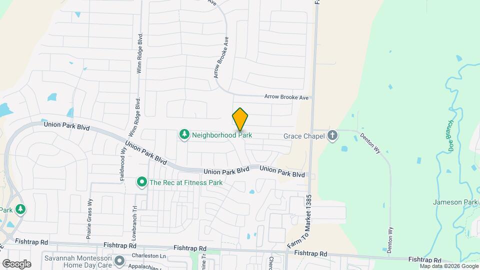 1601 Blakely Pl Map and Location Details