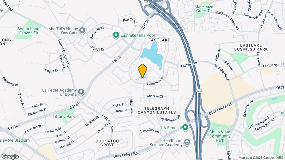 2039 Lakeridge Cir Map and Location Details