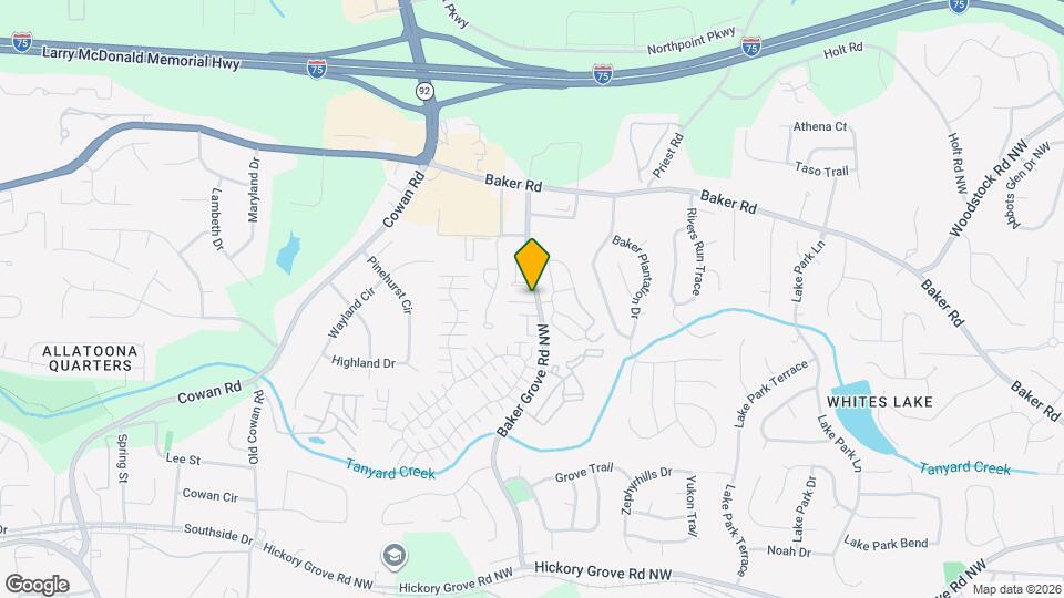 100 Rosehip Ln Map and Location Details