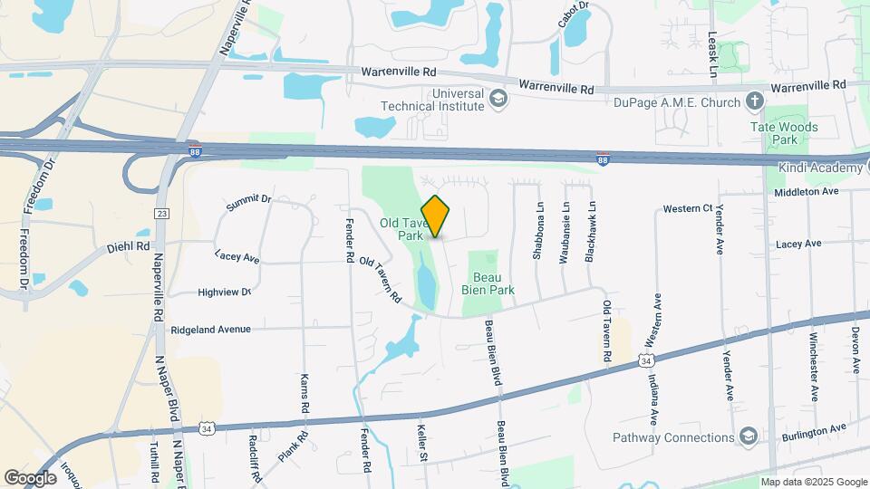 4504 Normandy Dr Map and Location Details