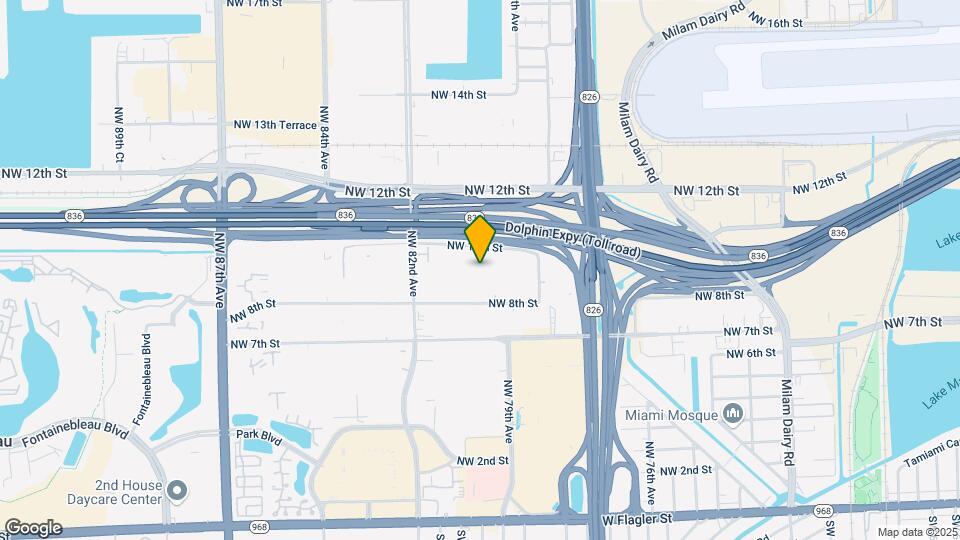 8060 NW 10th St Map and Location Details