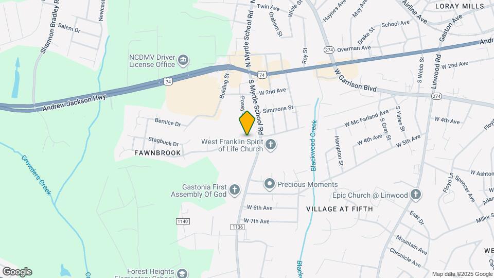 2318 Amber Crest Dr Mapa y Detalles de la Ubicación