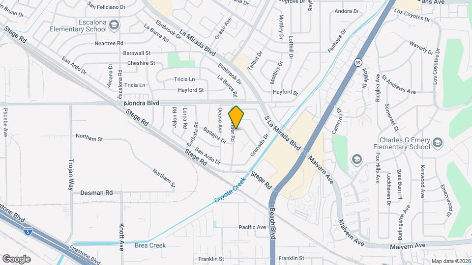 5132 McComber Rd Map and Location Details