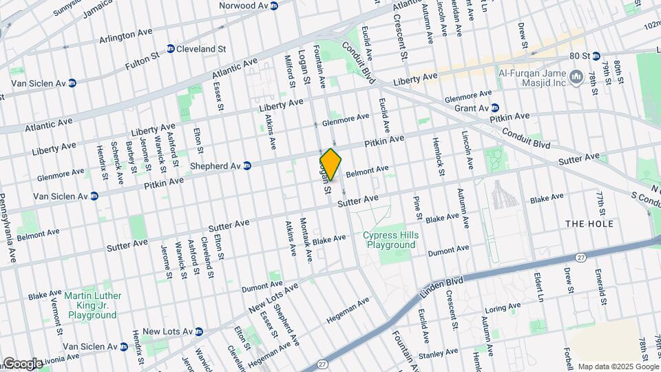 521 Logan St Map and Location Details