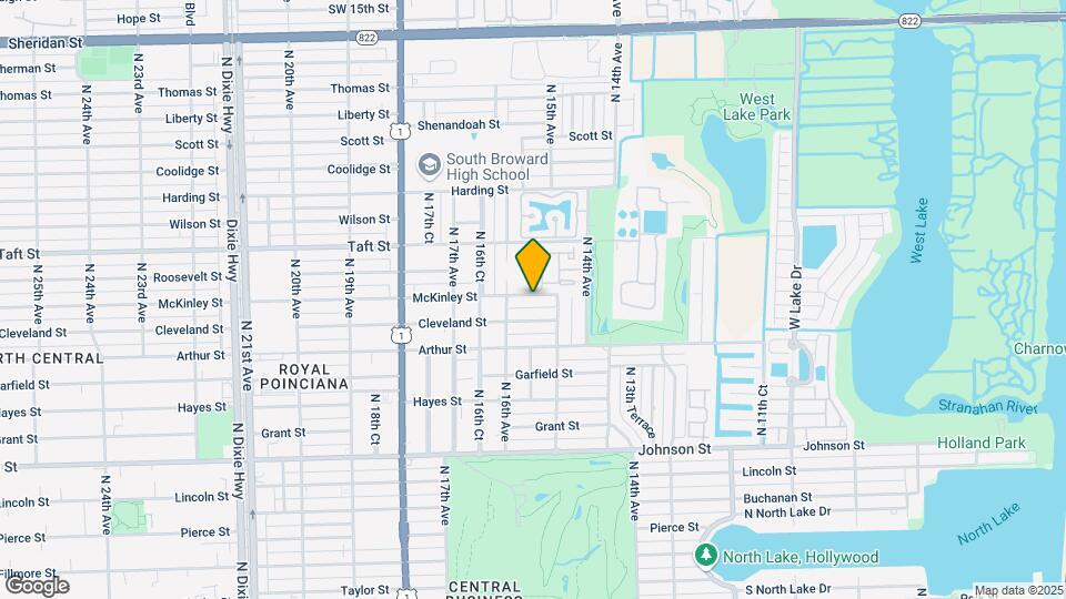 1520 McKinley St, Unit 103E Mapa y Detalles de la Ubicación