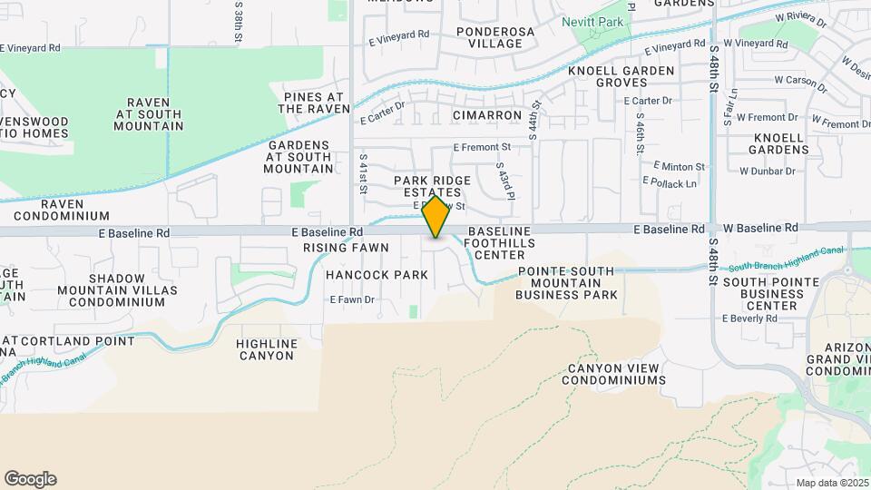 4250 E Valencia Dr Map and Location Details