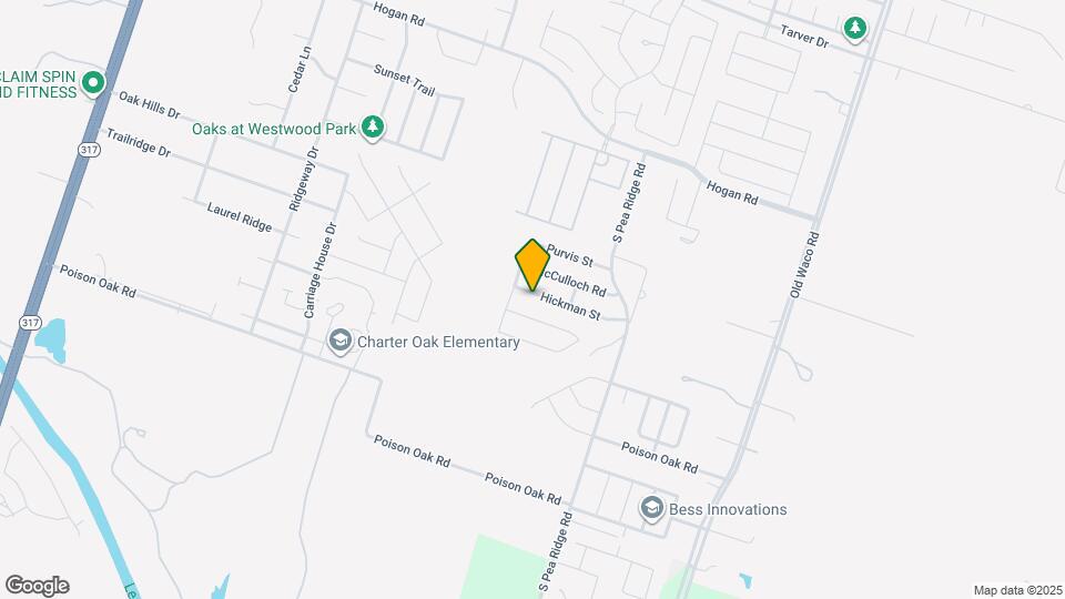 7901 Hickman St Map and Location Details