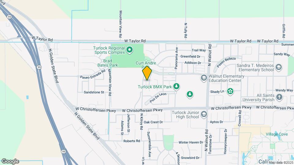 4215 Montara Dr Map and Location Details