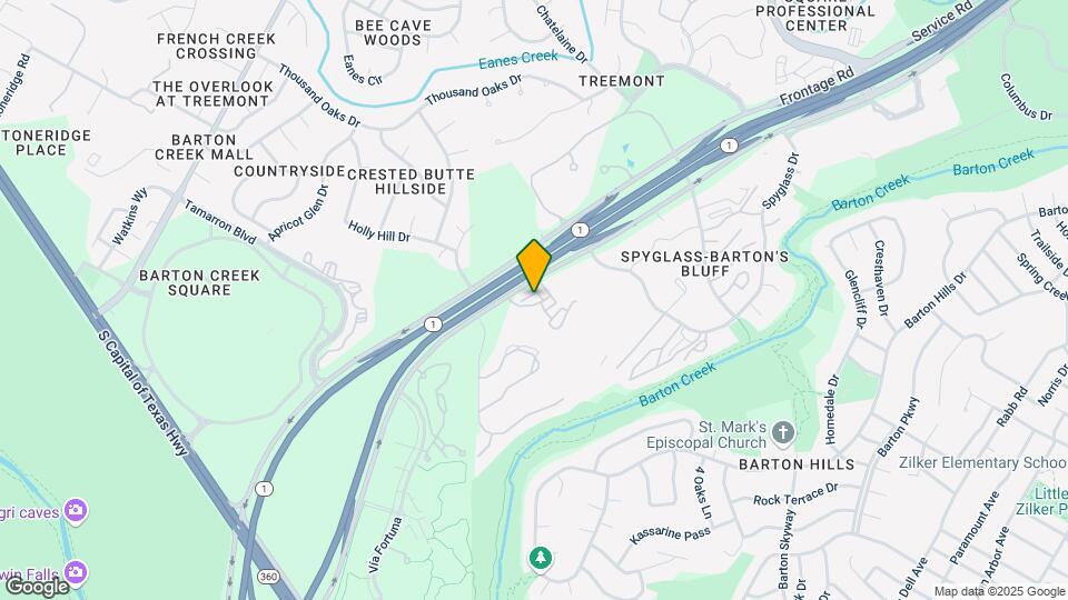 MAA Barton Creek Map and Location Details